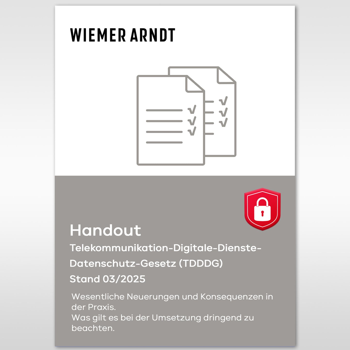 Handout zum Telekommunikation-Digitale-Dienste-Datenschutz-Gesetz (TDDDG)