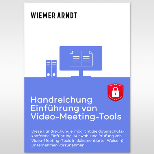 Datenschutz für Videochat- und Konferenz Tools | Handreichung Download