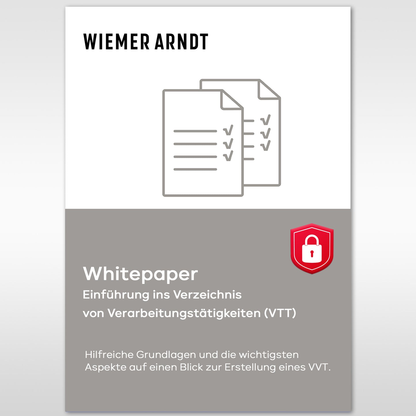 Whitepaper Einführung ins Verzeichnis von Verarbeitungstätigkeiten (VVT)