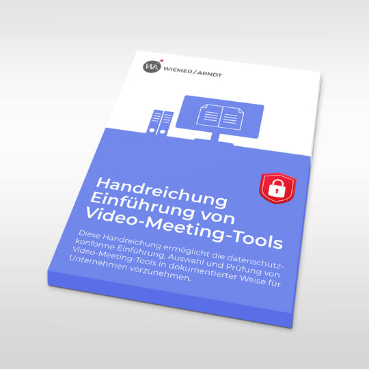 Datenschutz für Videochat- und Konferenz Tools | Handreichung Download