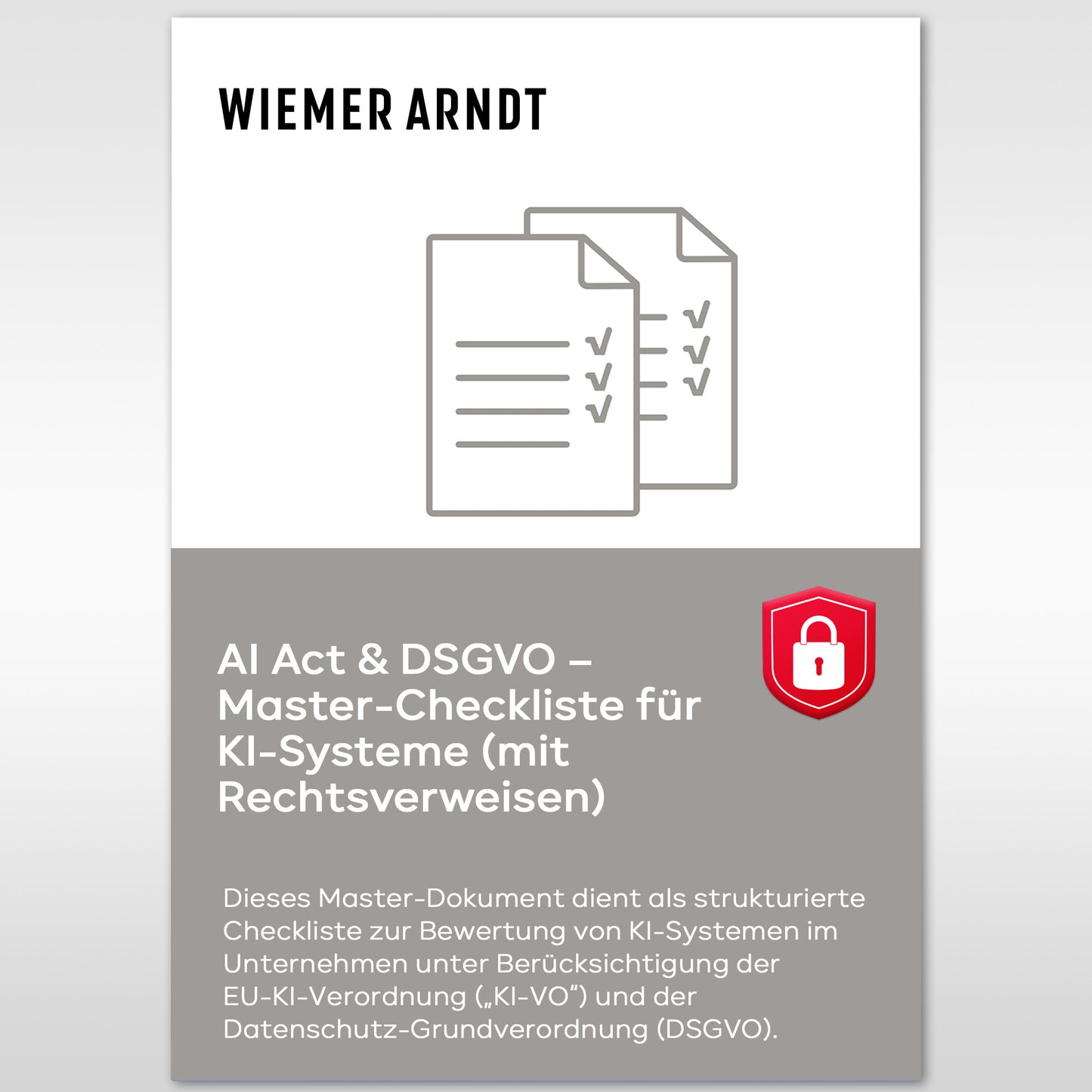 AI Act & DSGVO – Master-Checkliste für KI-Systeme (mit Rechtsverweisen)