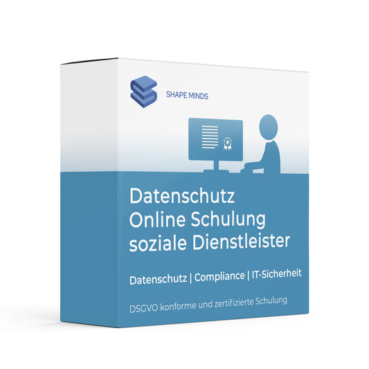 Datenschutz Online Schulung für soziale Dienstleister