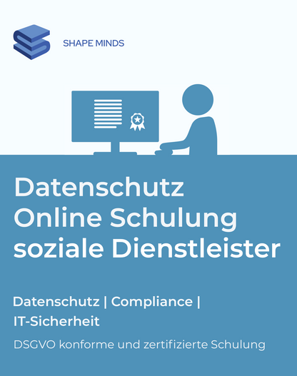 Datenschutz Online Schulung für soziale Dienstleister