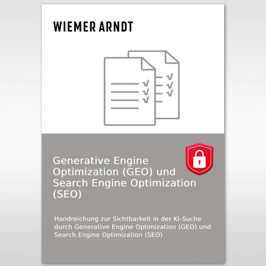 Handreichung zur Sichtbarkeit in der KI-Suche durch Generative Engine Optimization (GEO) und Search Engine Optimization (SEO)