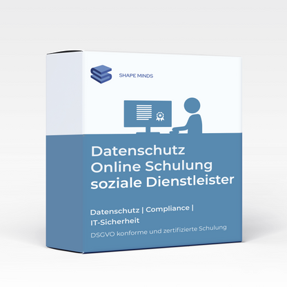 Datenschutz Online Schulung für soziale Dienstleister