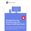Handreichung Einführung Video Meeting Tools