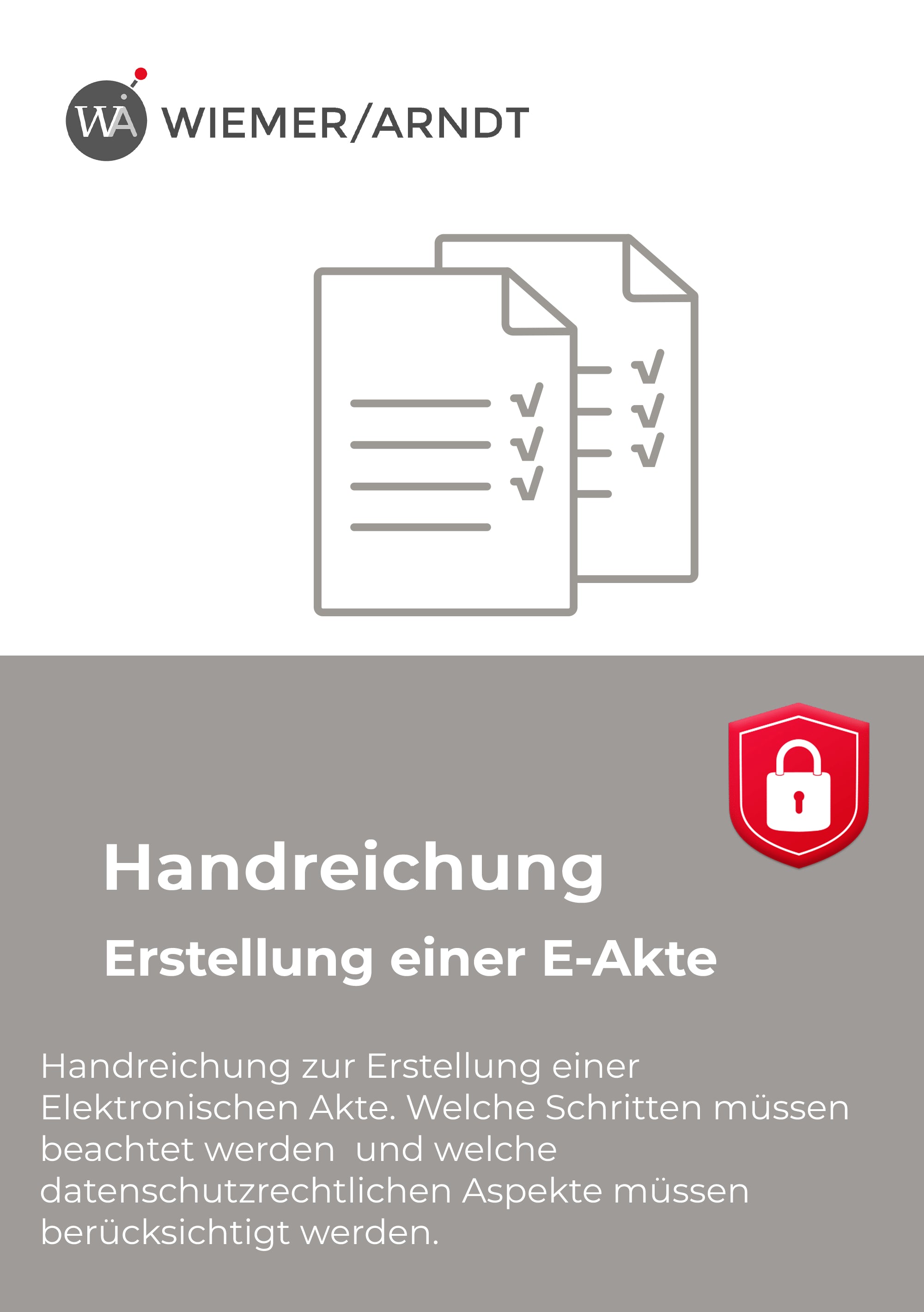 Akte Inbinden Leitfaden zur Erstellung einer elektronische Akte – ShapeMinds