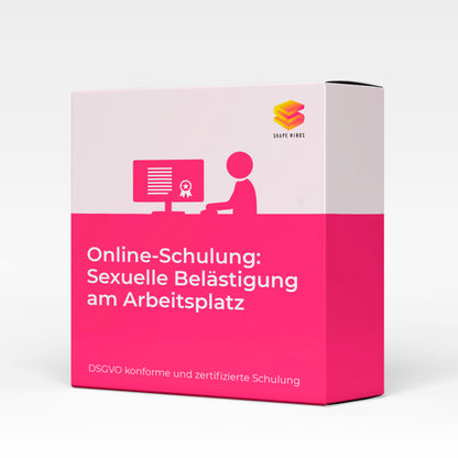 Sexuelle Belästigung am Arbeitsplatz Online-Schulung